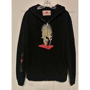 Modern Arms Mens XL Spartan Graphic‎ Black Hoodie Molon Labe On Sleeve
